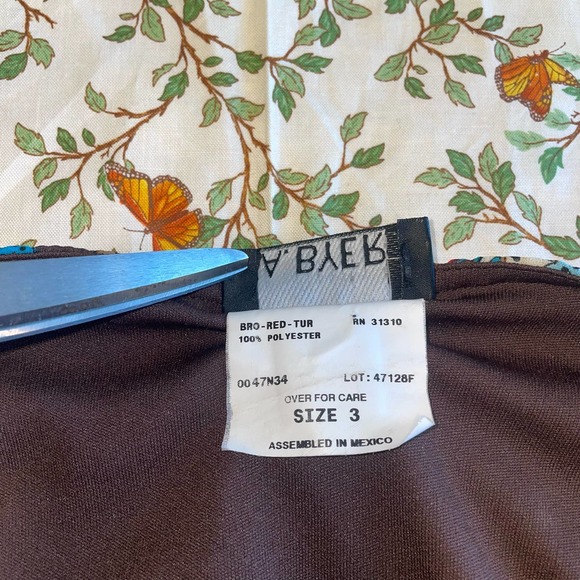 Women’s A. Byer Boho Paisley Summer Skirt - Picture 5 of 5